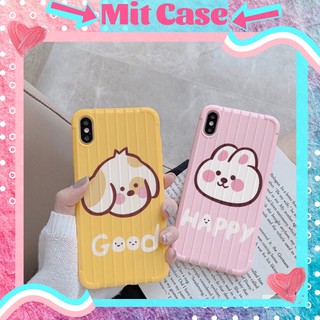 Ốp Lưng iPhone Vali Sọc Nổi Hình Hoạt Hình Gấu Thỏ Cute Mềm Dẻo IPhone 6 6 plus 7 plus 8 plus x xs max 11 pro max