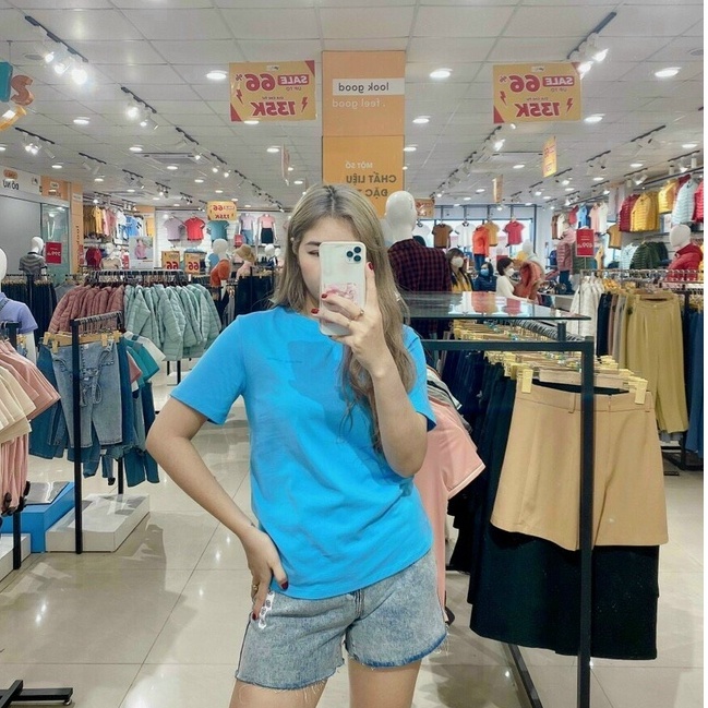 Áo thun nữ logo YODY cotton USA mềm mịn nhiều màu - TSN5302