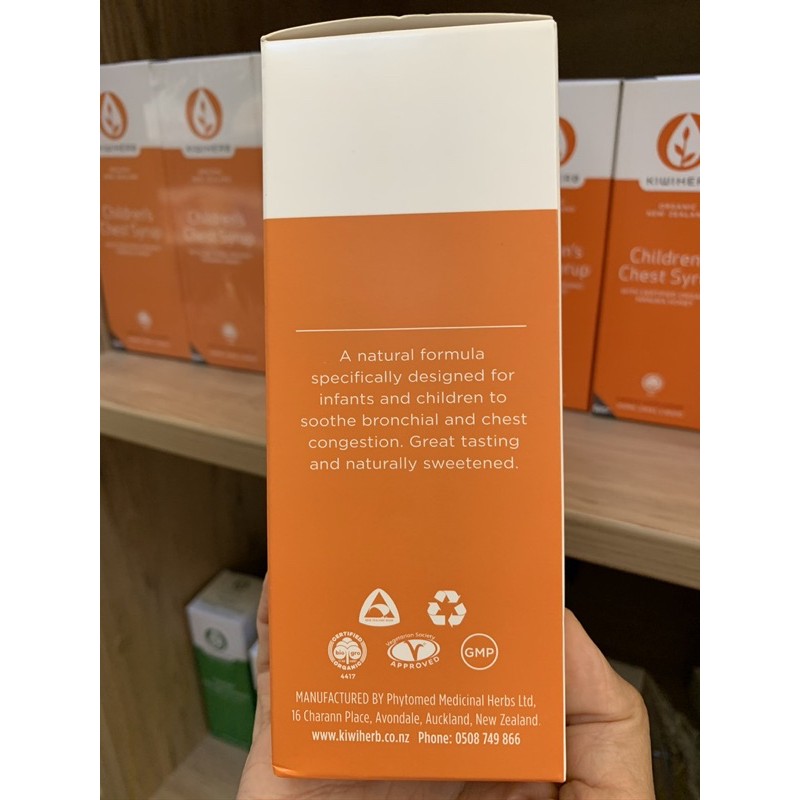 Dung dịch Kiwiherb Chest 100ml