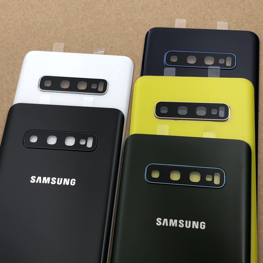 Ốp lưng Samsung Galaxy S10 S10e S10 Plus Mặt sau Kính gốc Thay thế Vỏ sau Cửa Vỏ Máy ảnh Kính ống kính | BigBuy360 - bigbuy360.vn