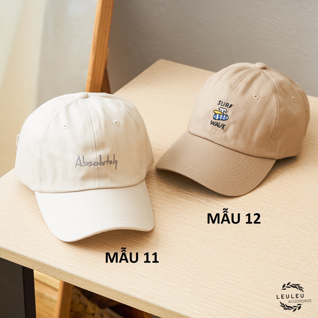Mũ lưỡi trai unisex năng động trẻ trung leuleu.accessorize