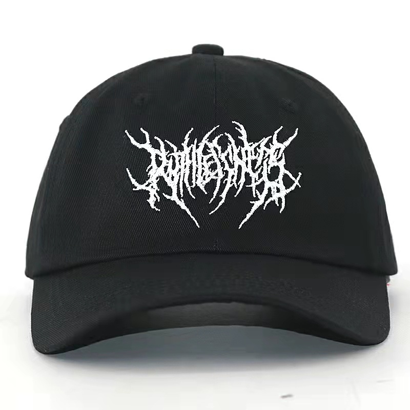 Mũ Lưỡi Trai Cotton Thêu Họa Tiết Phong Cách Hip Hop Thời Trang Cho Nam Nữ