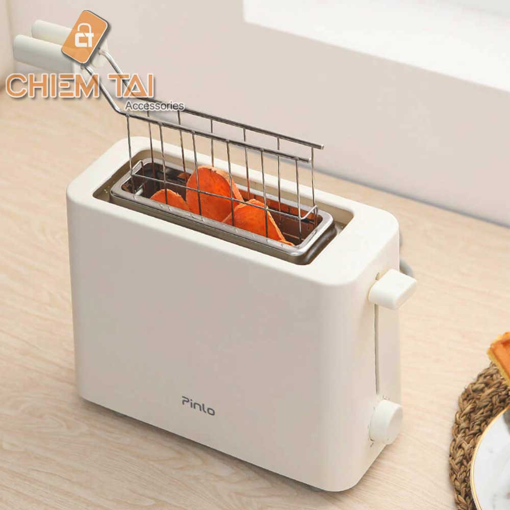 [Mã SKAMCLU9 giảm 10% đơn 100K] Máy nướng bánh mì đa năng mini Pinlo PL-T050W1H