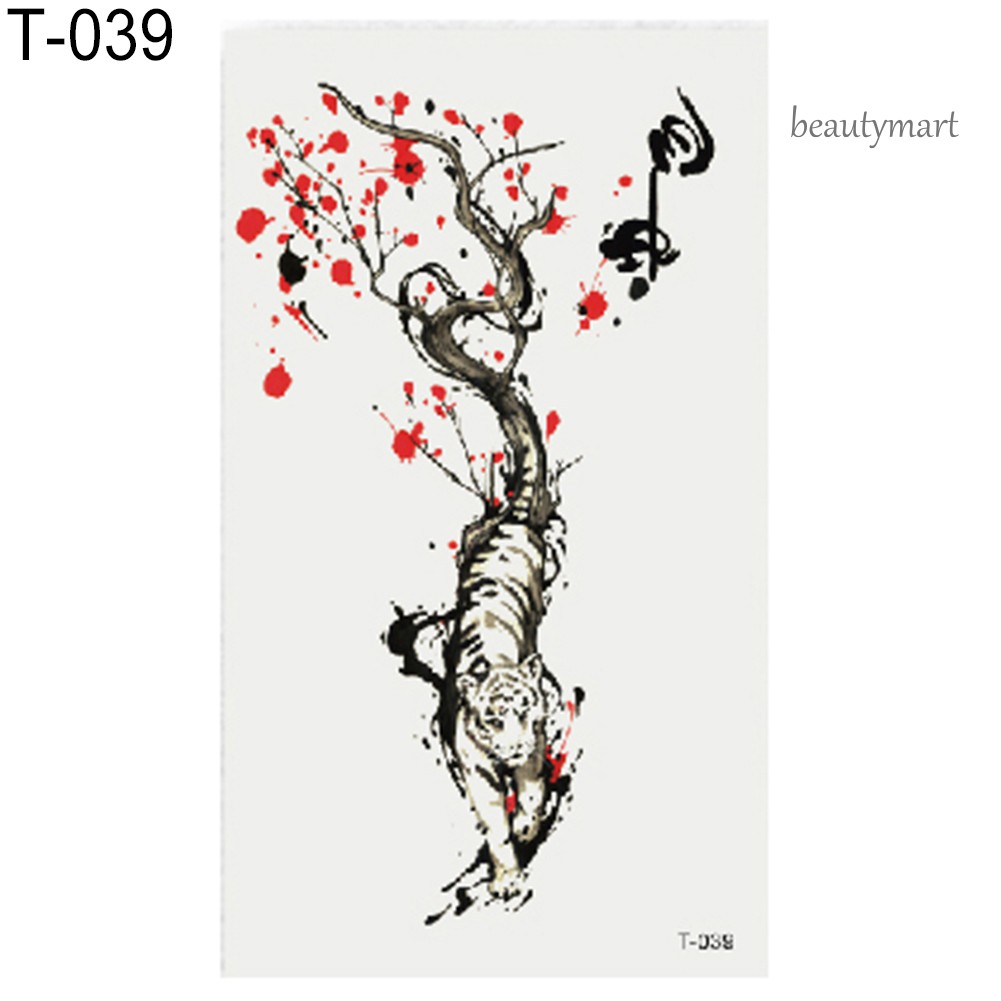 [Hàng mới về] Hình xăm tạm thời họa tiết thú vị chống nước cho cả nam và nữ