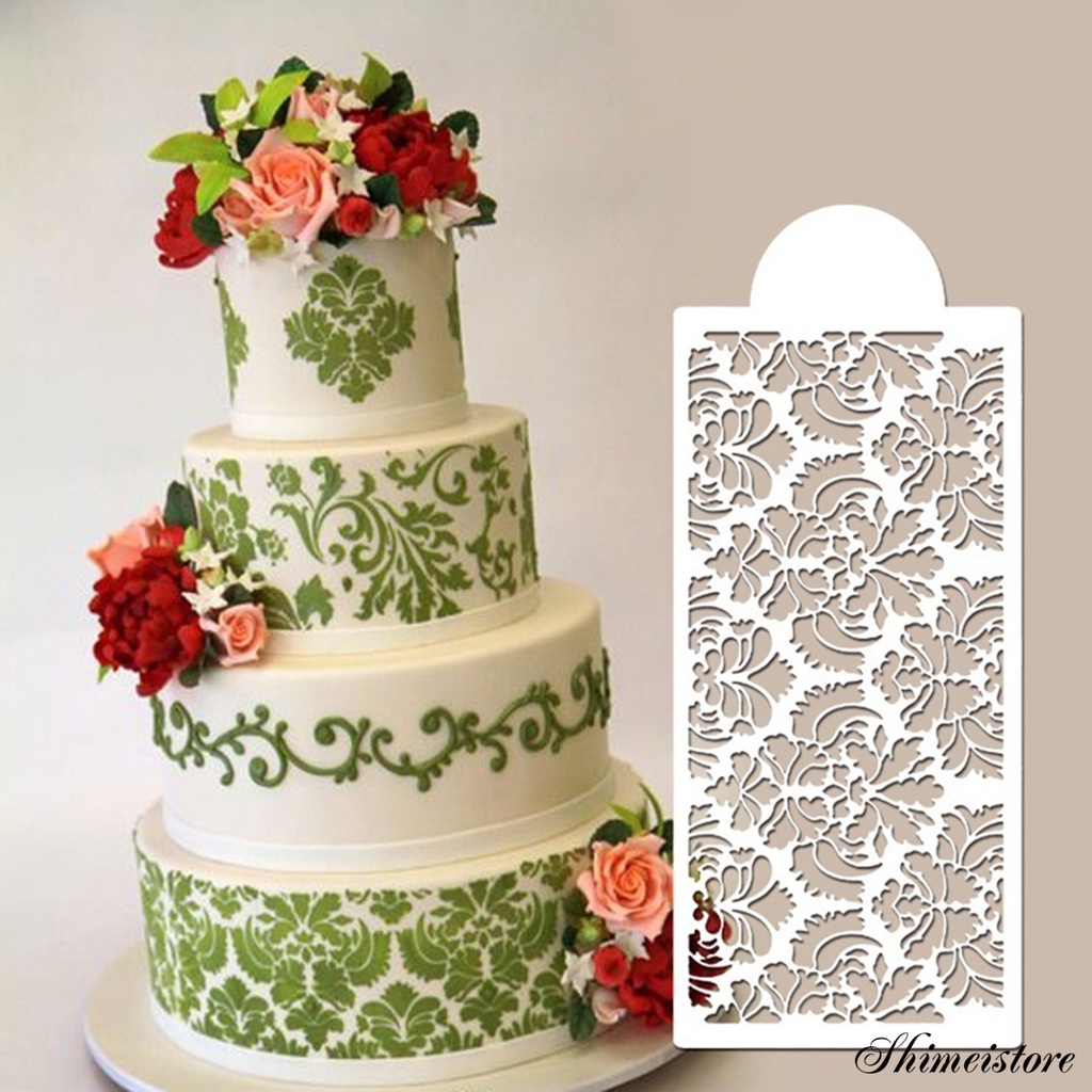 Khuôn Nhựa Tạo Hình Trang Trí Bánh Kem Đa Năng Cho Tiệc Cưới