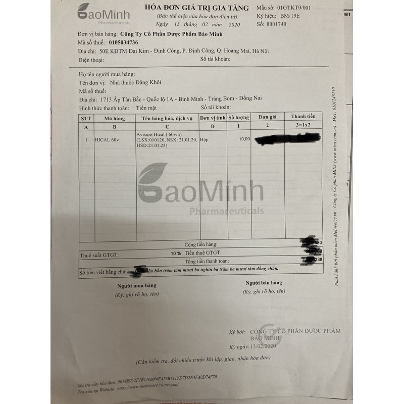 HI-CAL Avisure Canxi Nano tự nhiên cho mẹ bầu và sau sinh | Thế Giới Skin Care