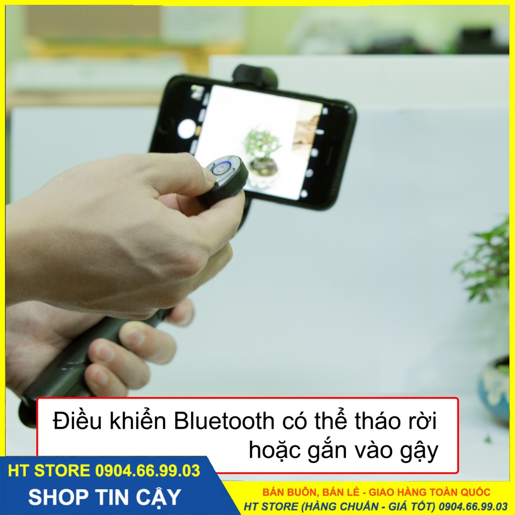 Gậy Chụp Ảnh Tự Sướng XT09 3in1, có Bluetooth ,3 Chân Đa Năng, Chụp Hình Selfie, Giá đỡ điện thoại livestream