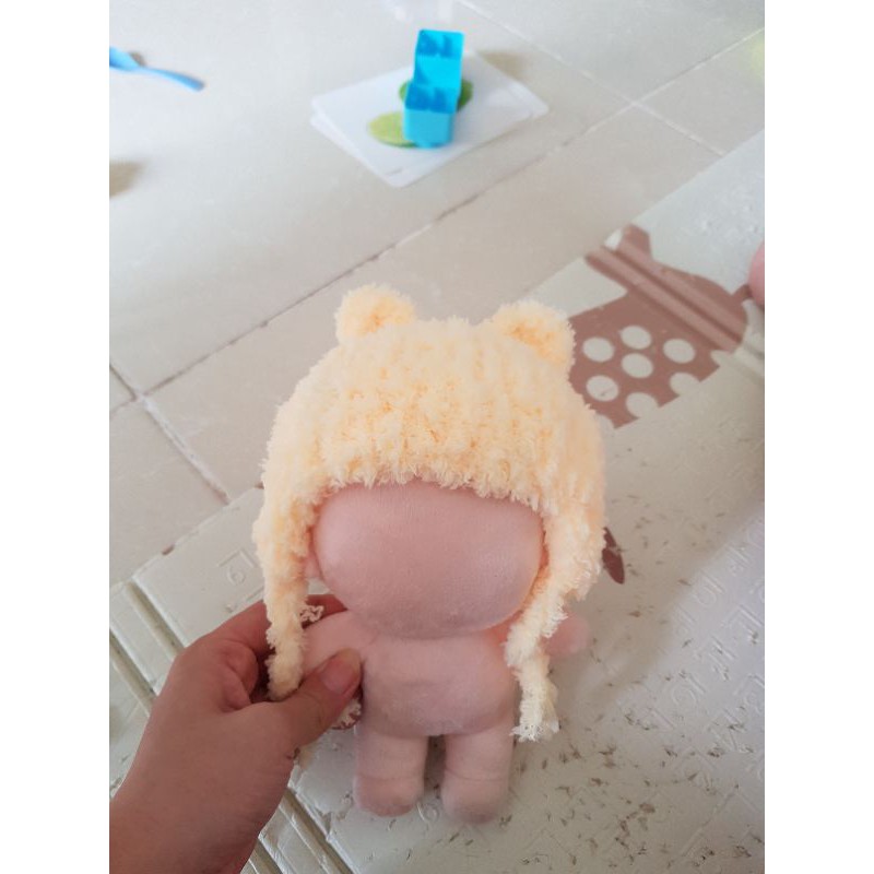 Mũ len tai gấu cho doll