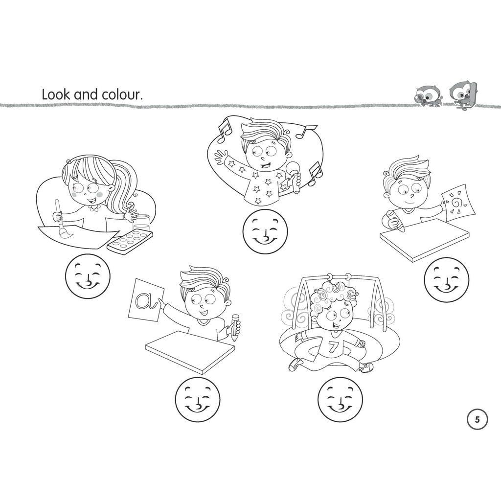 Sách - DTPbooks - Learn with Ollie 3 Activity Book