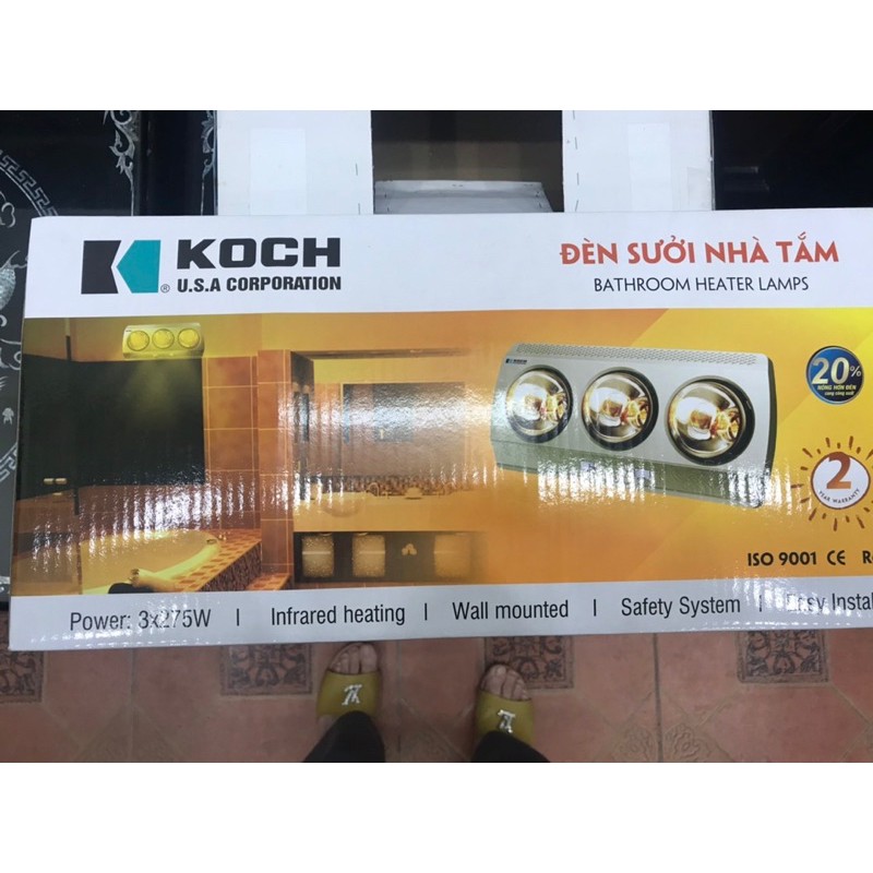 Đèn sưởi nhà tắm Koch