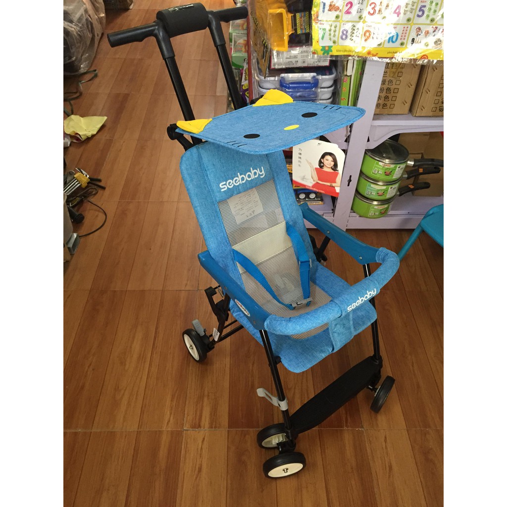 Xe đẩy Du Lịch Seebaby QQ1-2 ( Xe 1 tư thế ngồi và ngả tại chỗ )