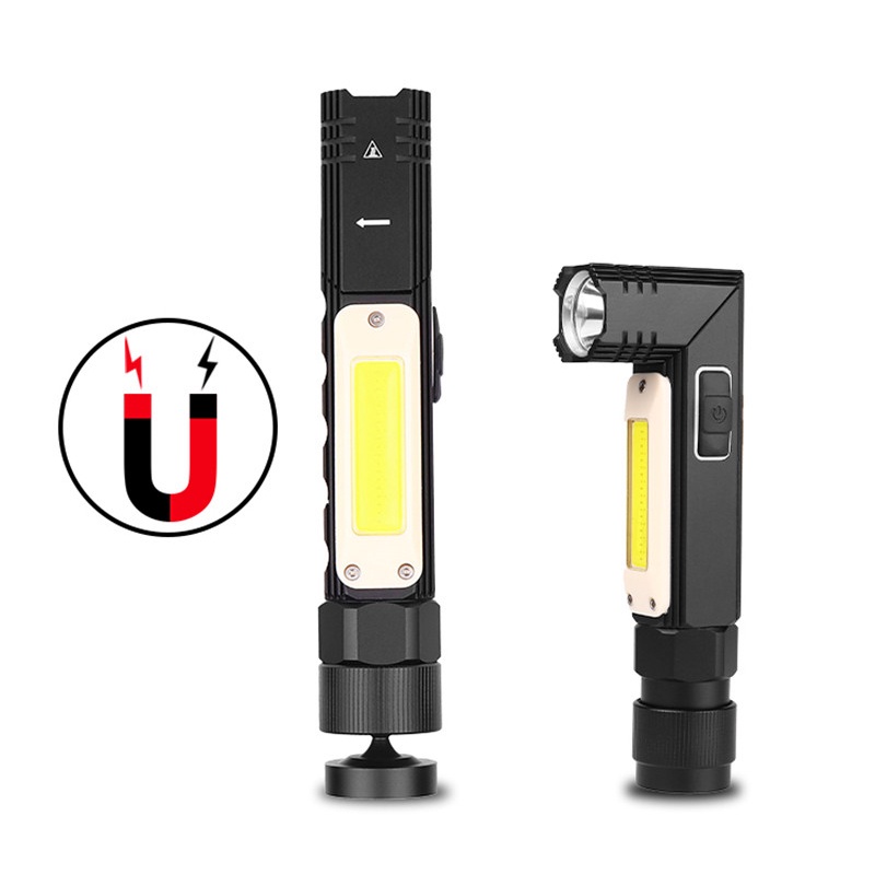 Đèn Pin Siêu Sáng Đèn Mini Siêu Sáng - Đầu Đèn Có Thể Xoay 90 Độ