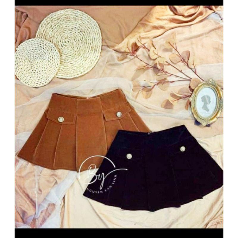 Cực Hót Chân Váy Nhung Ly To Có Đáp Túi...157...Cao Cấp { Bán Sỉ } | BigBuy360 - bigbuy360.vn