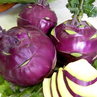 Hạt giống Su Hào Pháp Tím Violet dễ trồng