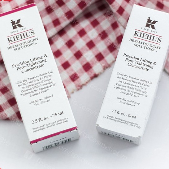 Serum Se Khít Lỗ Chân Lông & Nâng Cơ Mặt Kiehl's Precision Lifting & Pore - Tightening Concentrate