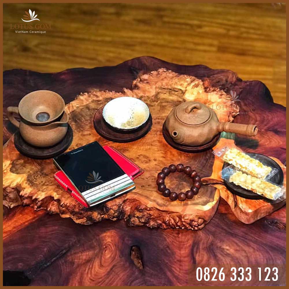 Ấm Trà Tử Sa Quai Ngang Thuyền Trà Kiểu Nhật