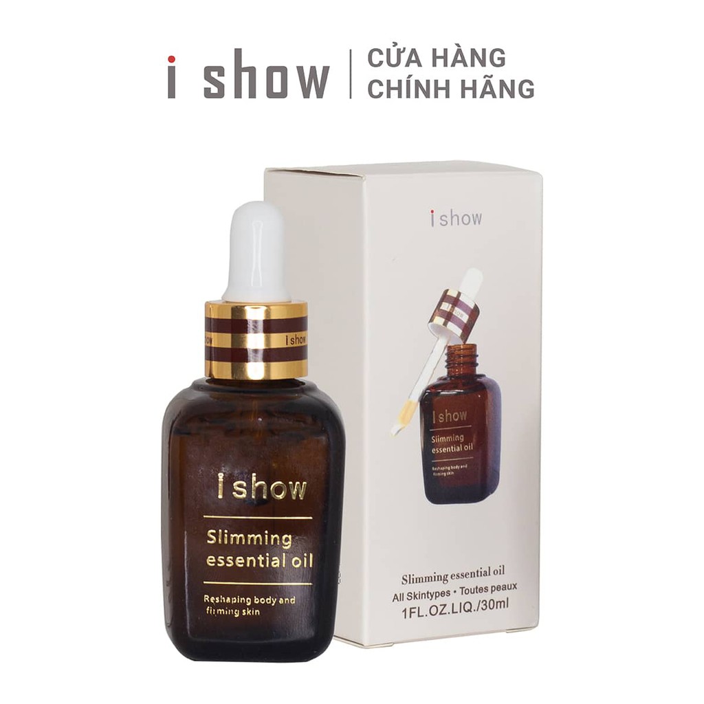 [TẶNG ĐỒNG HỒ] Tinh Dầu Massage Giảm Mỡ Bụng ISHOW Slimming Oil