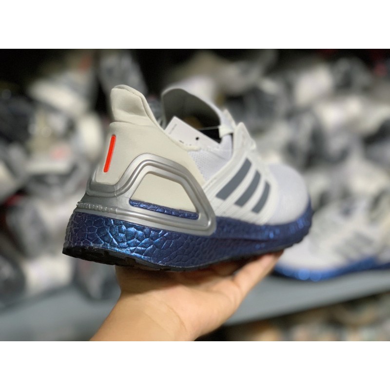 Giày Ultra Boost 20 Dash Grey màu Xám đế Xanh Đen