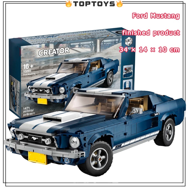 Gạch LEGO Chuyên gia sáng tạo Ford Mustang 10265 xe khối xây dựng Mô Hình Lắp Ráp đồ chơi lắp ráp bộ lắp ráp xe hơi block puzzle xếp hình đồ chơi trẻ em Quà tặng