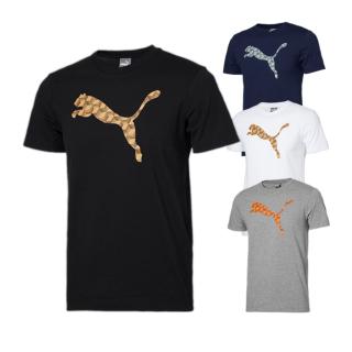 PUMA Mens Top Tee Áo thun Thời trang Phong cách giản dị Tay áo ngắn Tee Mùa hè