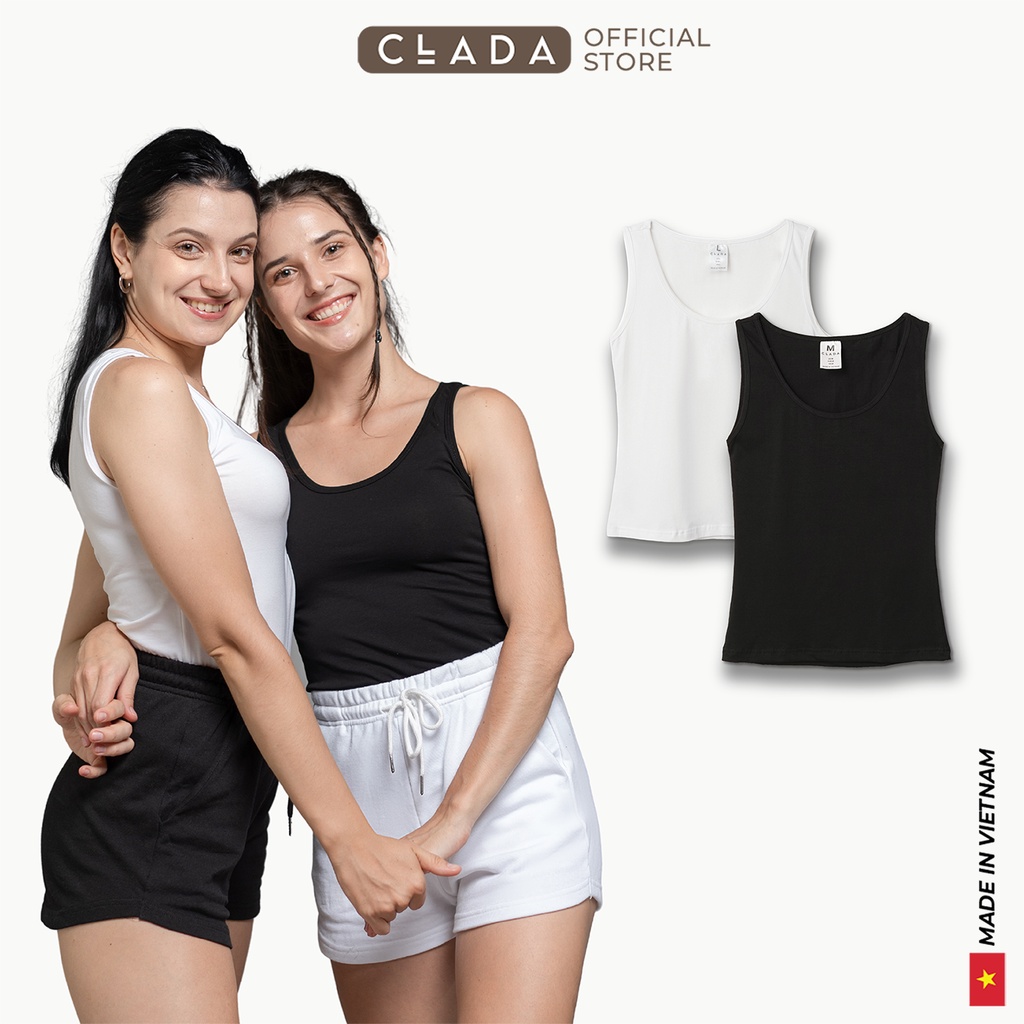 Combo 2 áo 3 lỗ Cotton Compact Clada Essential
