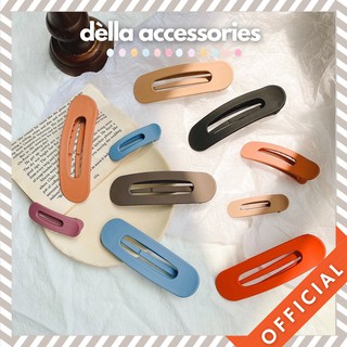 Kẹp tóc mái mỏ vịt màu trơn phong cách Hàn Quốc cho nữ DÈLLA ACCESSORIES 108