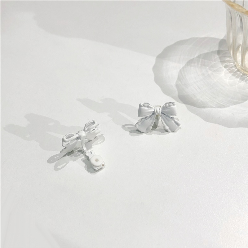 Bông Tai Kim Bạc 925 Hình Nơ Màu Sắc Dễ Thương Thời Trang Mùa Hè Dành Cho Nữ