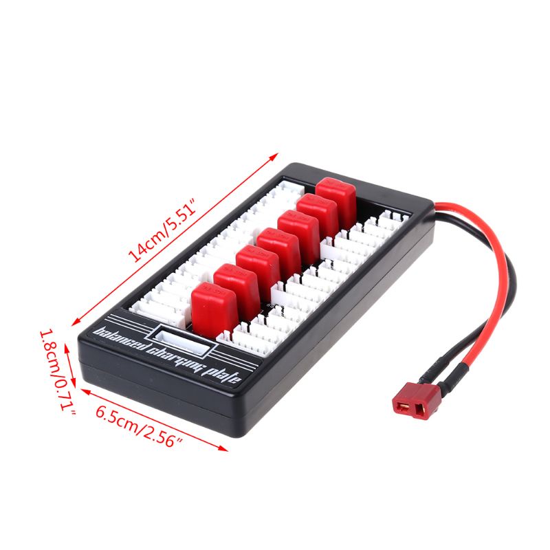 Bảng Mạch Sạc Song Song 6 Trong 1 2S-6S Lipo Cho RC Charger Imax B6 B6AC B8