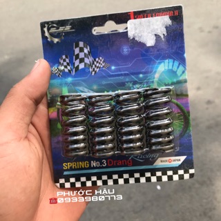 LÒ XO ĐẦU RAIDER150 XĂNG CƠ , RAIDER 150FI , SATRIA 150 TĂNG SỐ VÒNG TUA CAO , KHÔNG BỊ RÉ LÒ XO ĐẦU - HẬU RACING SHOP