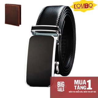 [Combo] Thắt lưng da & Ví da, Siêu Sale độc quyền có bảo hành