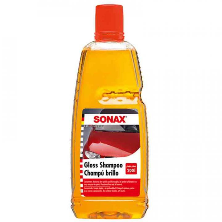 [Giá Tốt] Nước Rủa Xe Máy , Ô Tô Đậm Đặc Bóng Loáng Sonax Gloss Shampoo 1 Lít