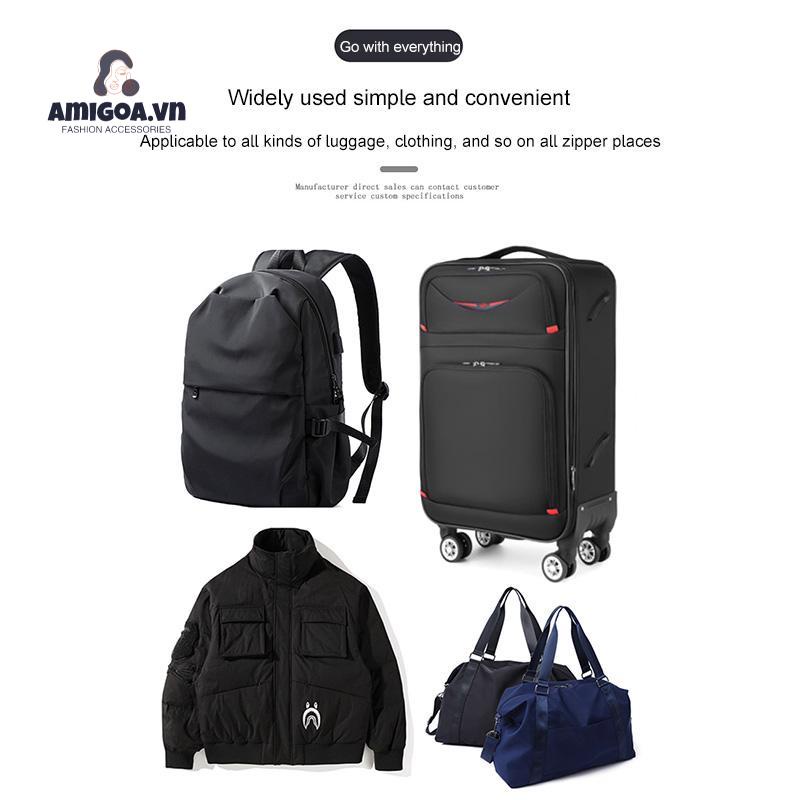 ✨✨Bộ Dụng Cụ Khóa Kéo/ Đầu Dây Kéo/ Đầu Dây Kéo Bằng Hợp Kim Thông Dụng Có Thể Tái Sử Dụng Cho May Vá DIY