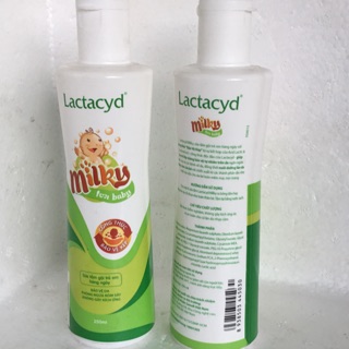 Sữa tắm lactacid milky 250 ml