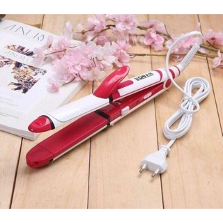 🍅🍧  MÁY LÀM TÓC ĐA NĂNG SONAR 3 IN 1 – UỐN, DUỖI, BẤM GÃY (DUỖI PHỒNG) 🍅🍧