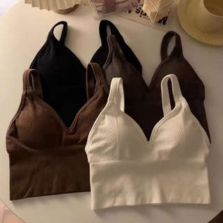Áo tanktop COZOKC không tay cổ chữ V gợi cảm thời trang