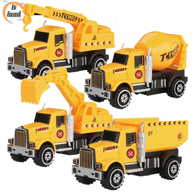 Mô Hình Xe Tải Đồ Chơi Bằng Hợp Kim Cho Bé