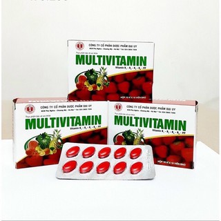 viên uống Multivitamin đại uy hộp 10 vi*10 viên
