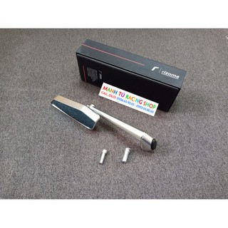Kiếng chiếu hậu 744 rizoma màu trắng - af2496