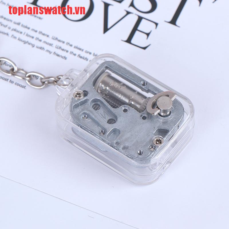 1 Hộp Nhạc Bằng Kim Loại Có Chìa Khóa Diy