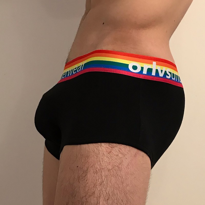 [ORLVS]New Arrival Cotton Underwear Mens Boxer Homme Print Low waist Men Boxer Shorts Men Underwear Boxers Long boxer Transparent OR507