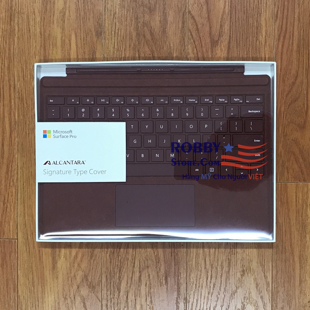 Bàn phím Surface Pro 5,6,7 Signature Type Cover chất liệu vải Ancatara mơi nguyên seal 100% phiên bản mới nhất