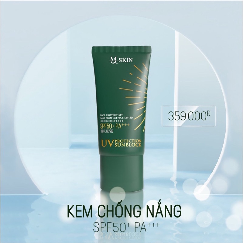 MQ SKIN UV Protection Sunblock 50g- Kem Chống Nắng MQ SKIN