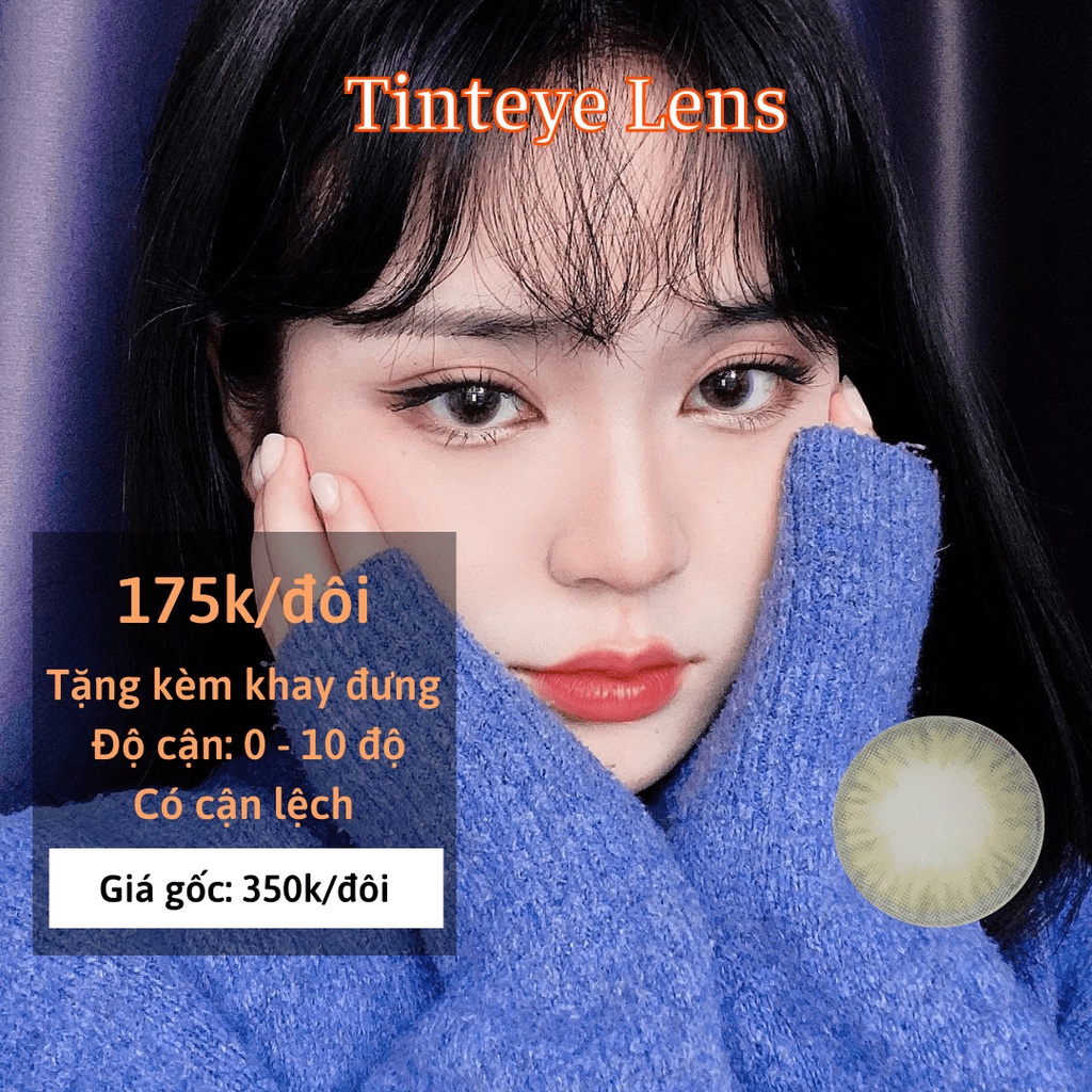 [OFF 50%: 175K/Đôi] 5 mẫu kính áp tròng đậm chất Tây Âu Tinteye Lens 0 -  độ