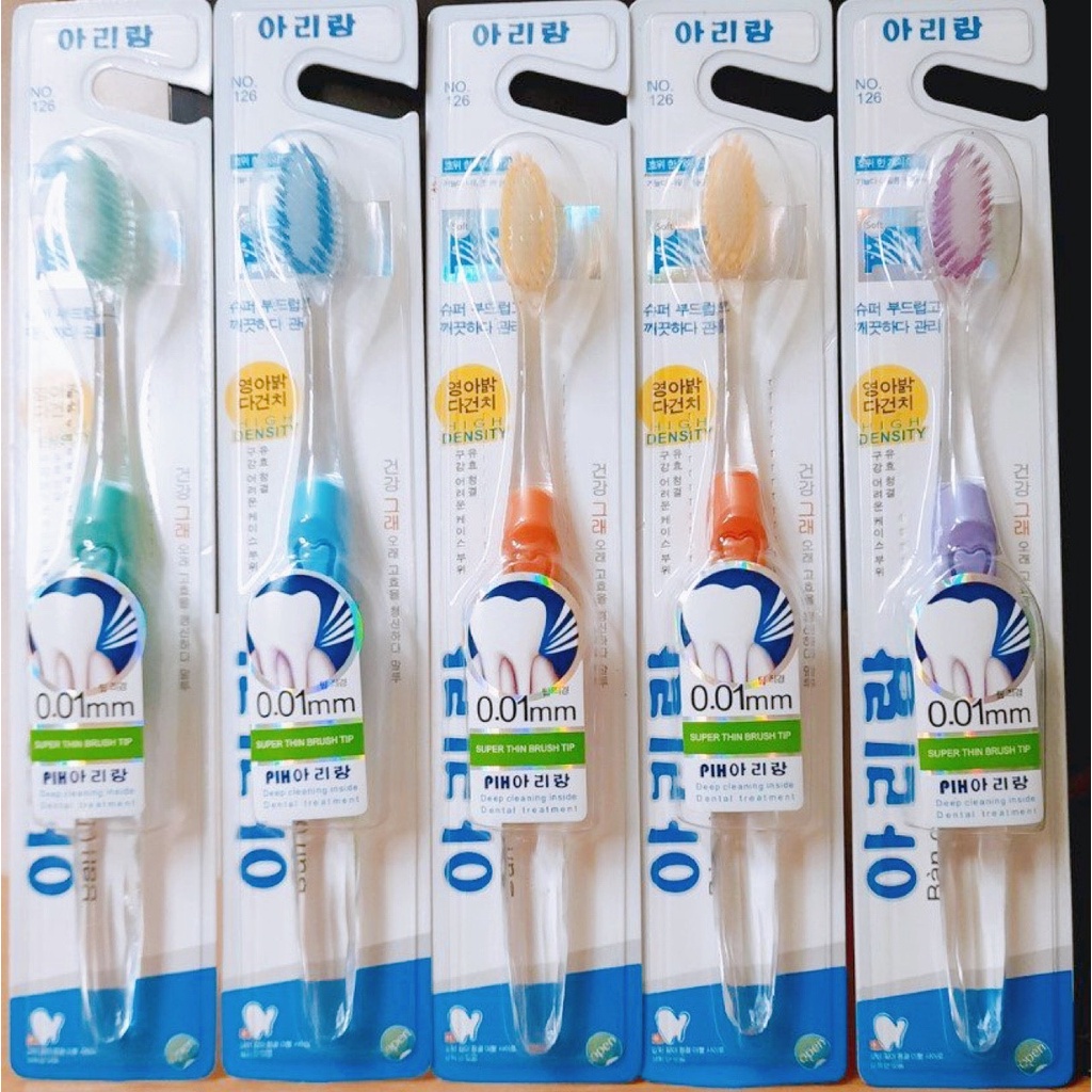 Bàn chải đánh răng sợi siêu mềm, siêu mảnh 0.01mm