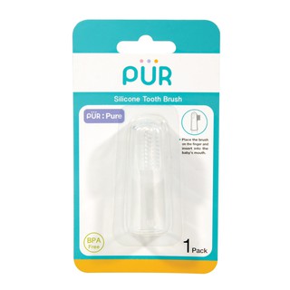 Dụng cụ chải răng nướu bằng silicone Pur