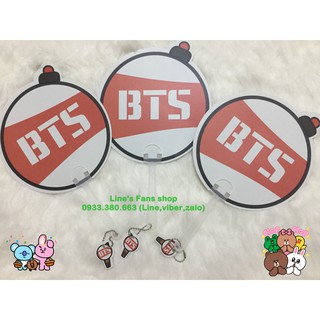 Quạt nhựa cầm tay BTS