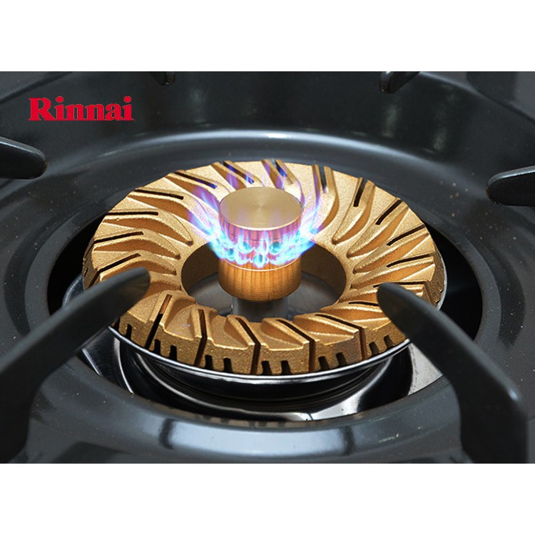 Bếp gas Rinnai RV-377G(N), Chén đồng có đầu hâm