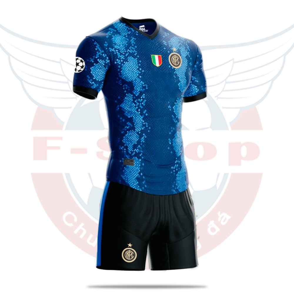 Bộ quần áo bóng đá câu lạc bộ Inter Milan 2021 - Áo bóng đá CLB giải Serie A - Bộ đồ bóng đá đẹp