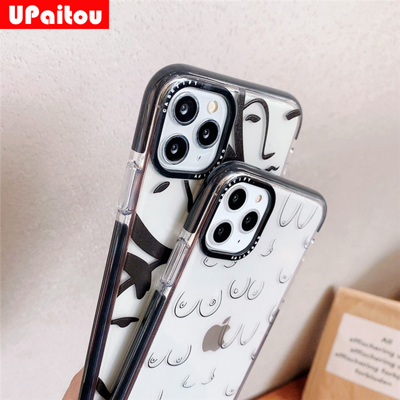 Iphone 11 12 Pro Max Xs Max Xr Se 2020 8 7 6s 6 Plus Ốp Lưng Silicone Họa Tiết Mặt Người Độc Đáo Cho | BigBuy360 - bigbuy360.vn