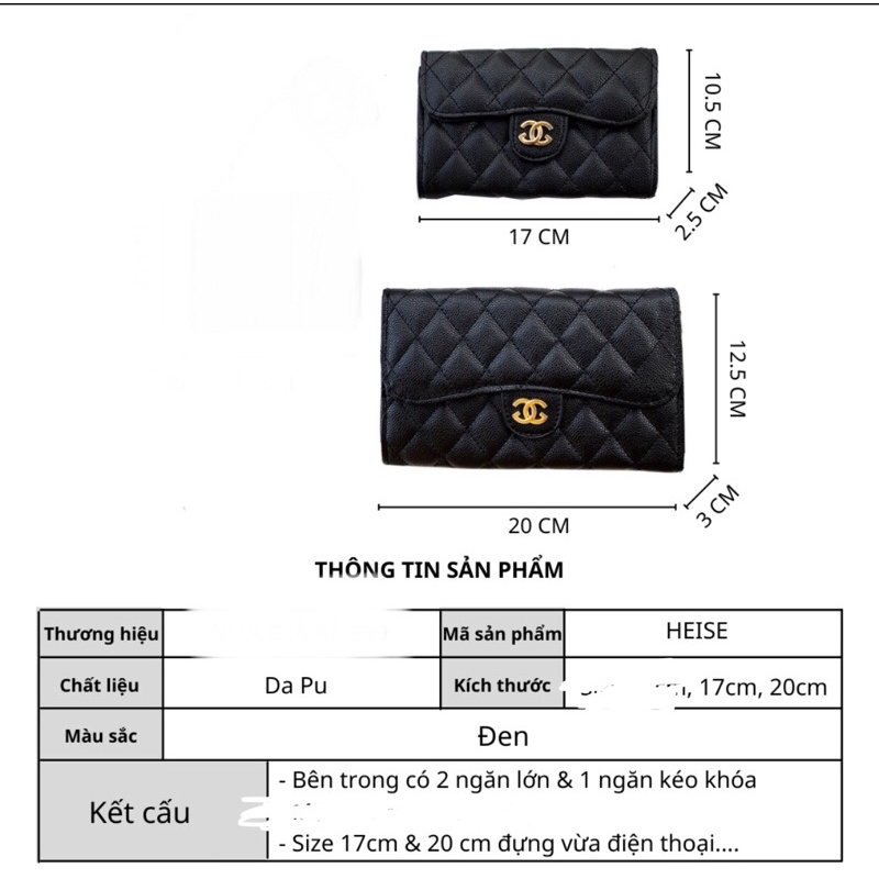 Túi ví đeo chéo nữ đi chơi đẹp da sần HEISE